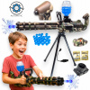 MINIGUN PUŠKA NA GÉLOVÉ GULIČKY ORBEEZ AUTOMATICKÉ ELEKTRICKÉ NABÍJANIE USB