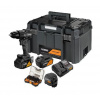DeWALT - 18V AKU vŕtací skrutkovač s príklepom, s príslušenstvom, McLaren, 2x aku 5,0 Ah XR Li-Ion, nabíjačka DCD86MP2KT