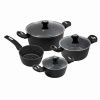 Cs solingen Sada nádobí s mramorovým povrchem Marburg 7 ks CS-081492
