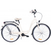 Fuzlu Mestský bicykel City S-1 krémová 28