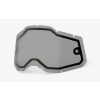 100% plexi Racecraft 2/Accuri 2/Strata 2, 100% - USA (dvojité dymové, Anti-fog)