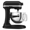 KitchenAid robot Artisan 5KSM60SPXEBM matná černá + Akční set KitchenAid kovový mlýnek na maso 5KSMMGA