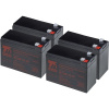 Batérie pre záložné zdroje APC KIT RBC24, RBC115, RBC116, RBC132, RBC133 - batéria T6 Power (T6APC0011)