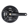 SHIMANO Stred Acera FC-M371 175mm 44/32/22z. 9-k. čierny s krytom na štvorhran