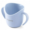 BabyOno hrnček ergonomický s uškami 120 ml bledomodrý