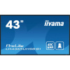 iiyama LH4365UHSB-B1 oznamovací displej Dizajn stánku 108 cm (42.5