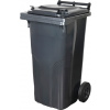 MEVAKO Nadoba MGB 120 lit, plast, čierna, HDPE 254016
