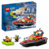 LEGO® CITY 60373 Hasičská záchranná loď a čln