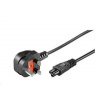 PREMIUMCORD Kabel napájecí 230V/10A, přímý pro Velkou Británii, 2m kpsp2-uk2