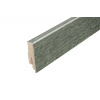 AP34/1 soklová lišta TYP 06 ACARA, MDF + fólia Urban Driftwood, 60 mm, 13 mm, 2,7 m