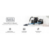 Automatický kávovar na espresso Black&Decker BXCO850E 850 W strieborný/sivý