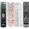 General CLARKE TECH ET-9100, ET-9200, ET-9500HD - náhradní dálkový ovladač