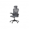AUTRONIC Kancelárska stolička, hojdací mechanizmus, sivá, KA-K2021 GREY