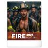 Kalendář 2026 nástěnný: Dreamy Firefighters, 30 x 34 cm (Krúžková)