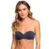 Roxy Gorgeous Sea Molded Bandeau, L, Modrá, ZĽAVA