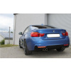 FOX BMW F32 - 420d Coupe M-Paket Koncový tlmič priečne výstup vpravo/vľavo vhodný pre Rieger zadný nárazník 435i/440i Optika - 2x80 Typ 16 vpravo/vľavo
