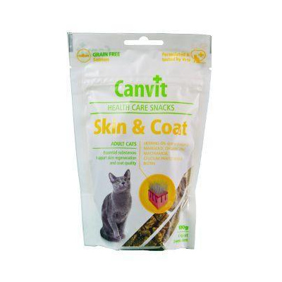 Canvit Snacks CAT Skin & Coat 100g