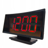 Hodiny - Elektronický budík - hodinky s alarmom veľkou LCD (Hodiny - Elektronický budík - hodinky s alarmom veľkou LCD)