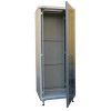 XtendLan 42U/600x800 stojanový, šedý, sklenené dvere, plný chrbát (ECO-42U-68-GRAY-S)