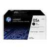 HP toner 05A/Black/2x2300 stran/2-pack