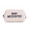 Childhome Toaletná taška Baby Necessities Teddy Off White