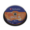 Verbatim DVD-R 4,7GB 16x, AZO, cakebox, 10ks (43523)