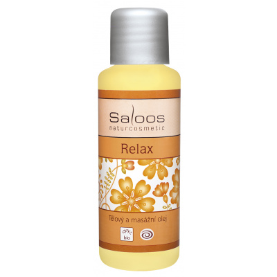 Saloos Relax - Bio tělový a masážní olej Objem: 50 ml