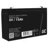 Batéria Green Cell AGM40 pre UPS, uzavretá olovená kyselinová (VRLA) 6 V 15 Ah