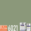 POLYCOL® 321L-593 epoxidová litá podlahovina barevná, sada 10+3 kg Barva (odstín): RAL 6021 - bledě zelená