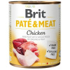 Brit BRIT Paté & Meat Chicken - mokré krmivo pre psov - 800 g