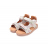 D.D.Step Flexibilné kožené sandále G080 motýľ - white Veľkosť-obuvi: 35