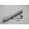 GPR Inox tube Aii 304 Tig GPR ES.200 Brushed Stainless steel L.100cm D.30mm x 1mm