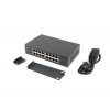 Lanberg LANBERG PŘEPÍNAČ RSGE-16 16X 1GB GIGABITOVÝ ETHERNET NEŘÍZENÝ RACK 10