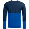 Pánske funkčné tričko Ortovox 185 Rock'N'Wool Long Sleeve M Veľkosť: M / Farba: modrá