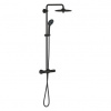 Grohe Vitalio Joy Sprchový systém s termostatickou baterií, Phantom Black 26403KF2