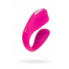 A-TOYS Vibrátor pre páry Cobrum, silikónový, ružový, 9,6 cm