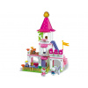 UNICO PLUS / ANDRONI GIOCATTOLI Unico Plus stavebnica Hello Kitty zámek kompatibilná 171 dielov