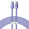 Baseus CAJY000705 Crystal Shine Series Dátový USB-C - USB-C 100W, 2m