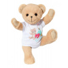 Zapf Creation Zapf Medvedík BABY born biele oblečenie