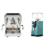 ECM Technika V Profi PID, olive + Eureka Mignon Specialita, CR tiffany blue