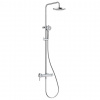 Kludi Logo Sprchový set Dual Shower System s batériou, 20 cm, chróm 6808505-00