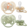 Avent Philips šidítko Ultrasoft Premium Zvířátko 2 ks oranžová/zelená