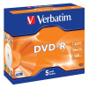 DVD-R VERBATIM 4,7GB 16X 5ks/bal. (43519)