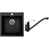 Set Sinks (dřez Viva 455 Granblack 30 + baterie Pronto Granblack 30) VIV30PRGR30