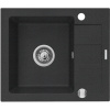 Pyramis Sparta Mini granitový drez 56x46 cm čierna 070179412