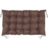 vidaXL ZAHRADNÍ PALETOVÝ POLŠTÁŘ 120 x 80 CM HNĚDÝ