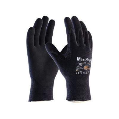 Protiporezné rukavice ATG MaxiFlex CUT 34-1743 - veľkosť: 10/XL, farba: čierna