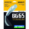 Yonex BG 65 Ti, 0,70 mm, 10 m, WHITE