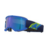 brýle VISION 5 CORP, ALPINESTARS (modrá/žlutá fluo/černá, zrcadlové modré plexi) 2026 M150-1132