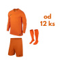 Futbalová sada Nike Park VI s dlhým rukávom pre celé mužstvo, od 12 ks, oranžová počet ks v sade: 17 hráčskych setov
